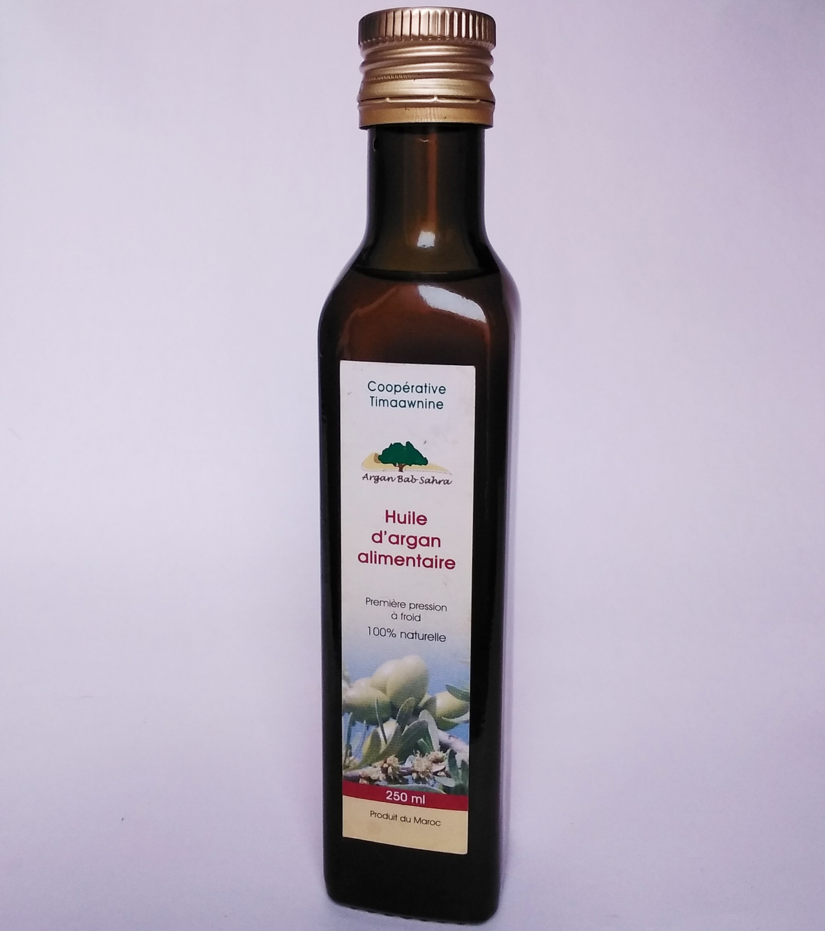 Huile d’argan torréfiée
