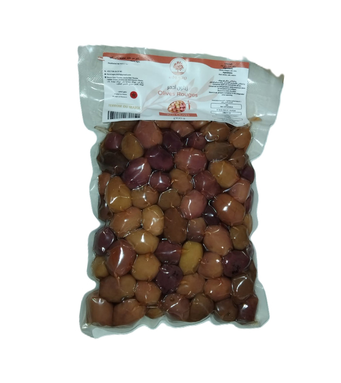Olives rouges / violettes