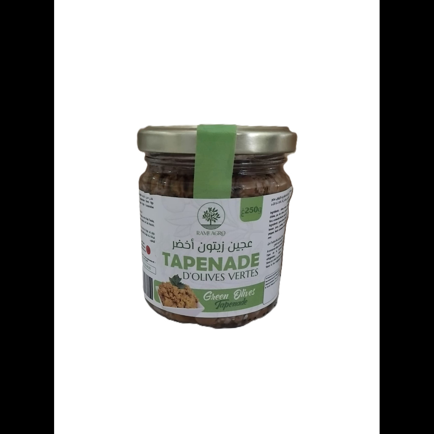 Tapenade d'olives vertes