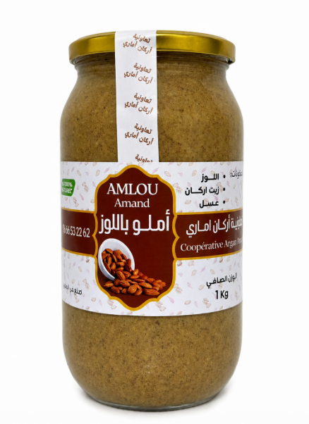 Amlou aux amandes, à l’huile d’argan et au miel