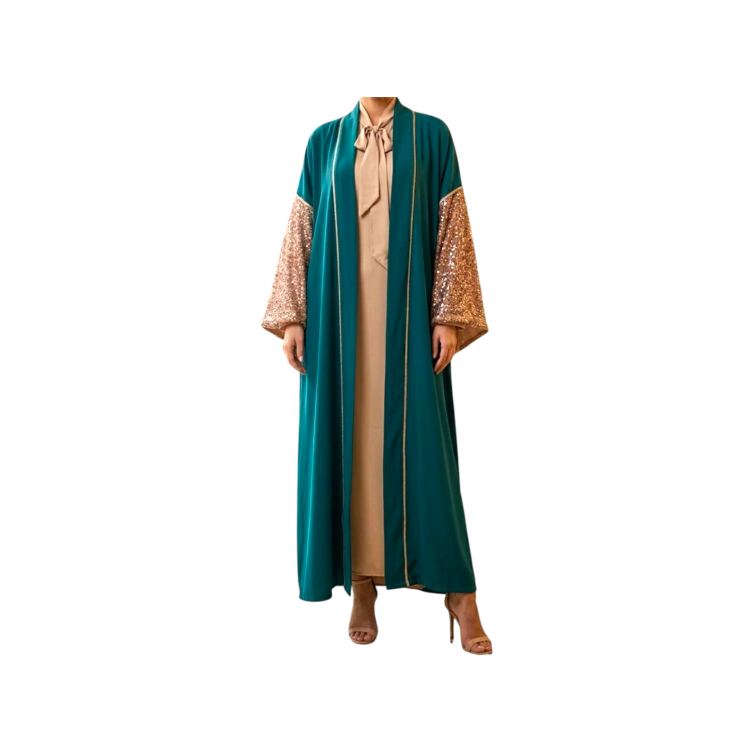 Kimono assorti en tissu mouzoun