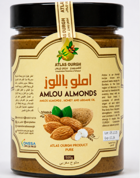 Amlou aux amandes et à l’huile d’argan