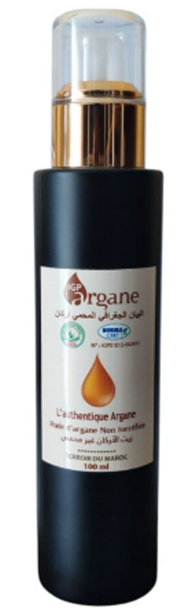 Huile d’argan non torréfiée