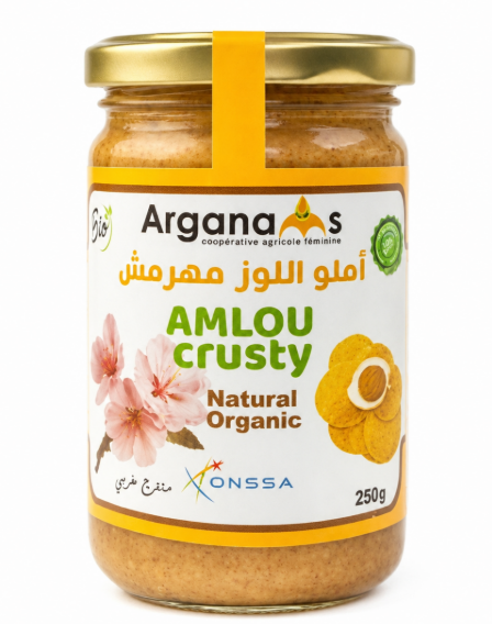 Amlou aux amandes et à l’huile d’argan