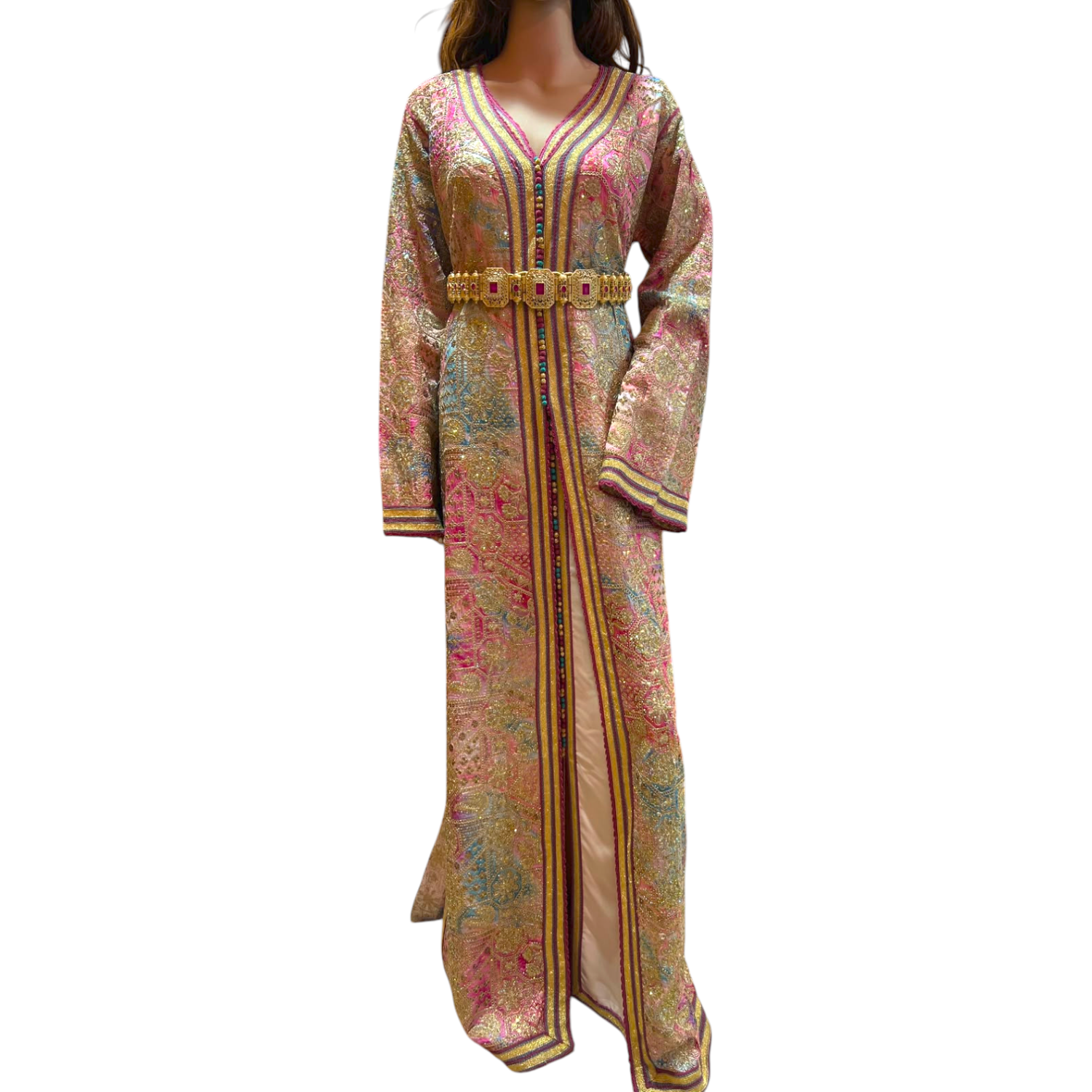 Lebssa style sari faite à la main