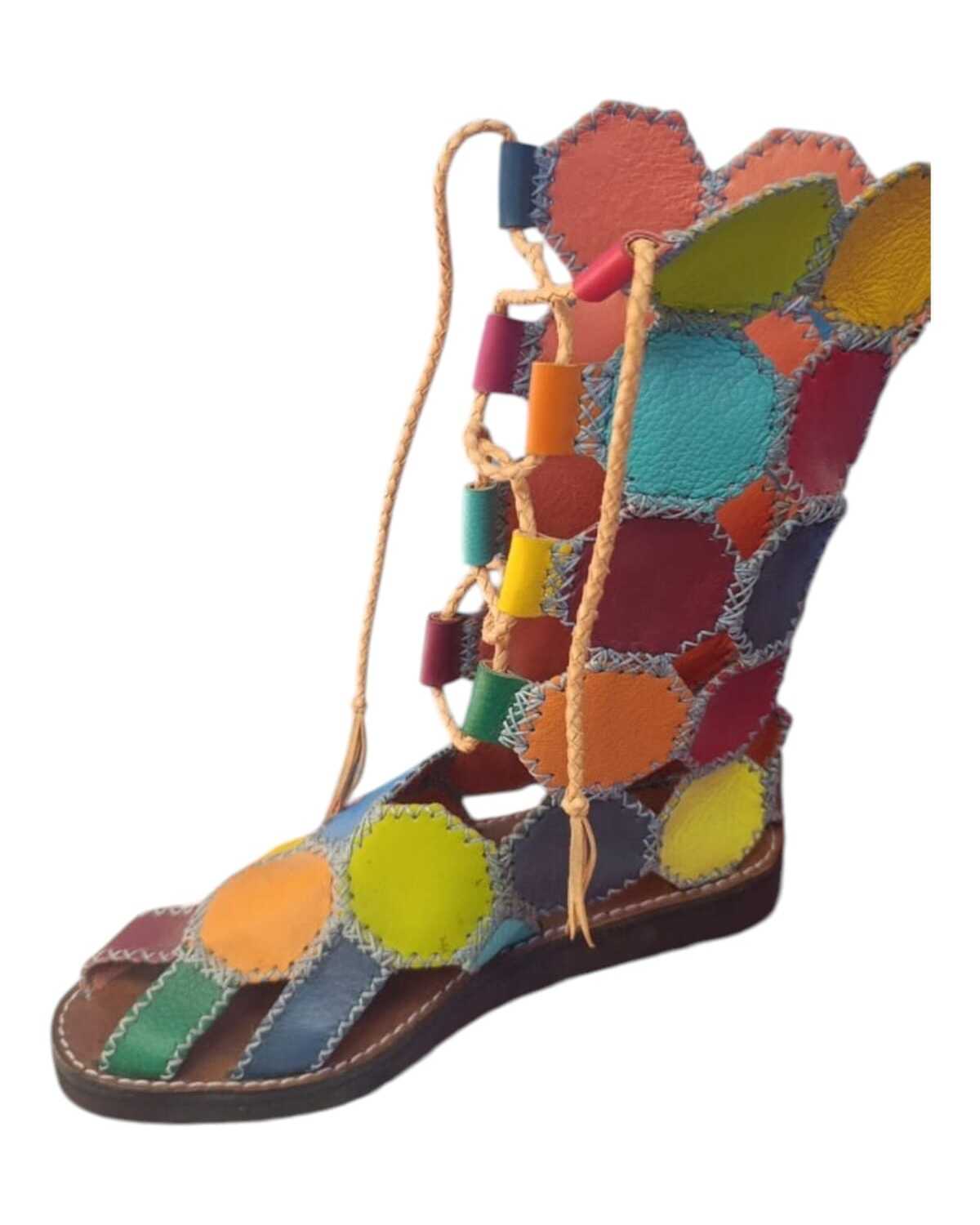Chaussures en cuir de styles variés