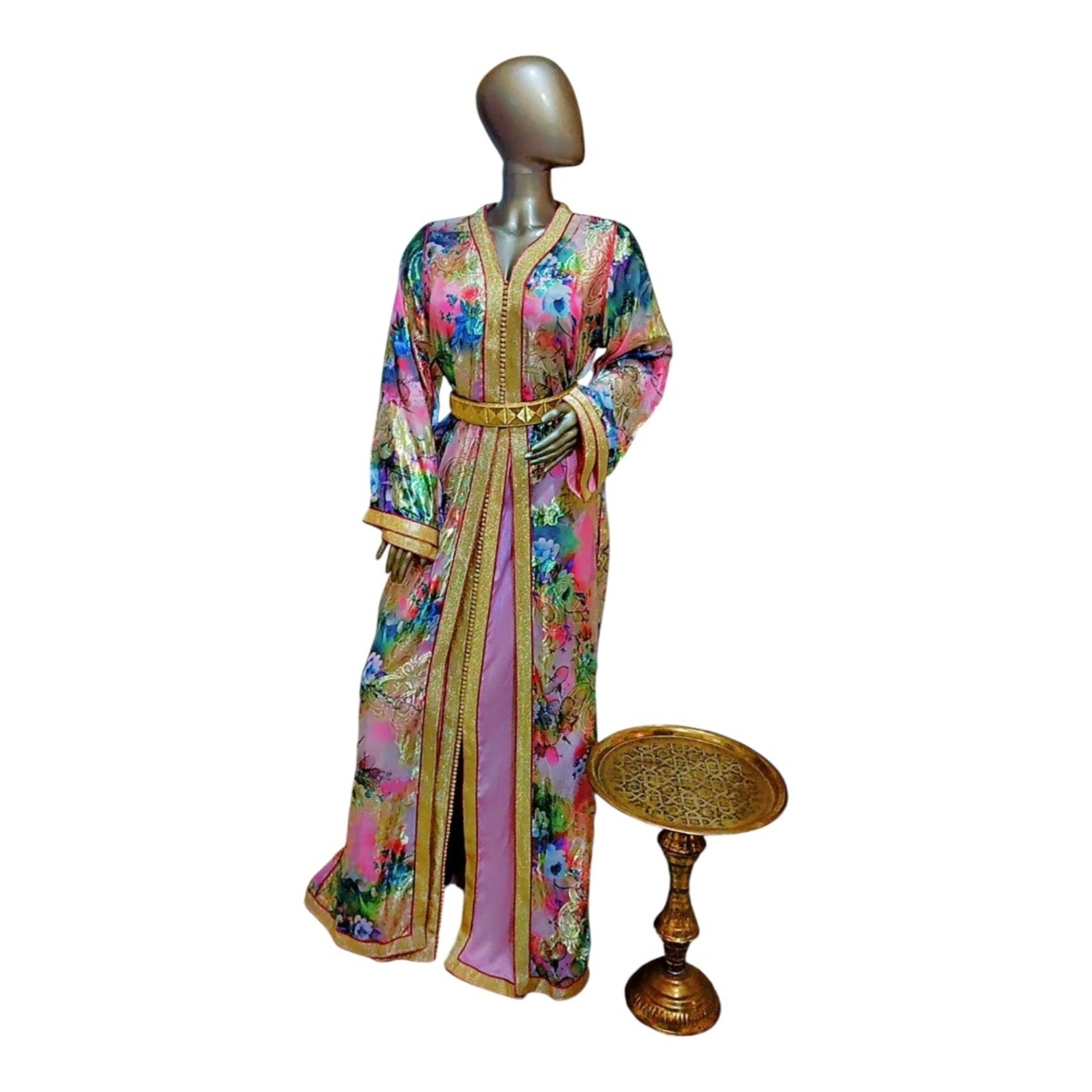 takchita soirée mauve