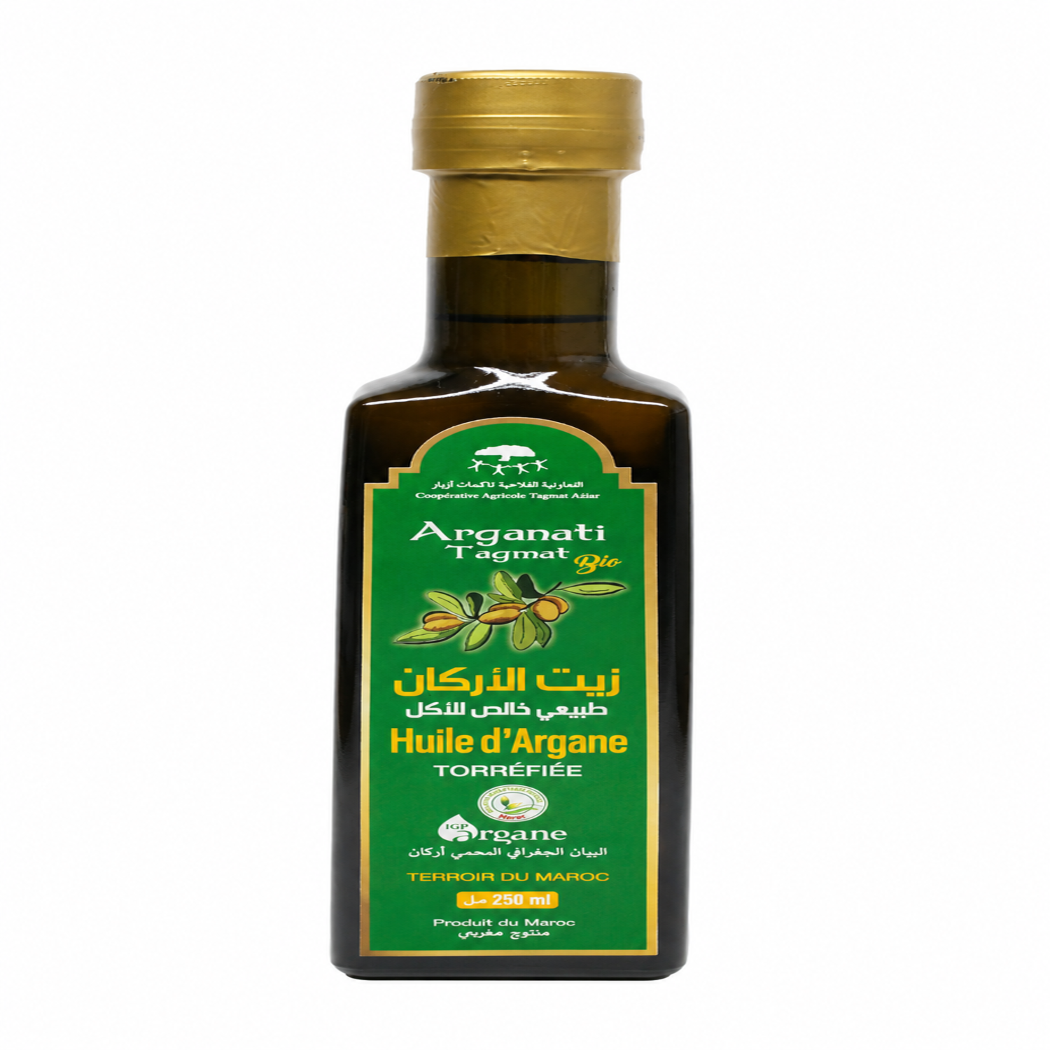 زيت الأركان المحمّص