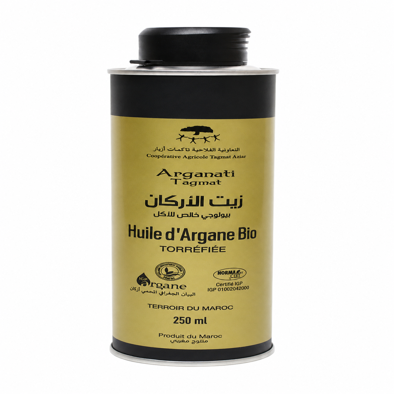 زيت الأركان المحمّص