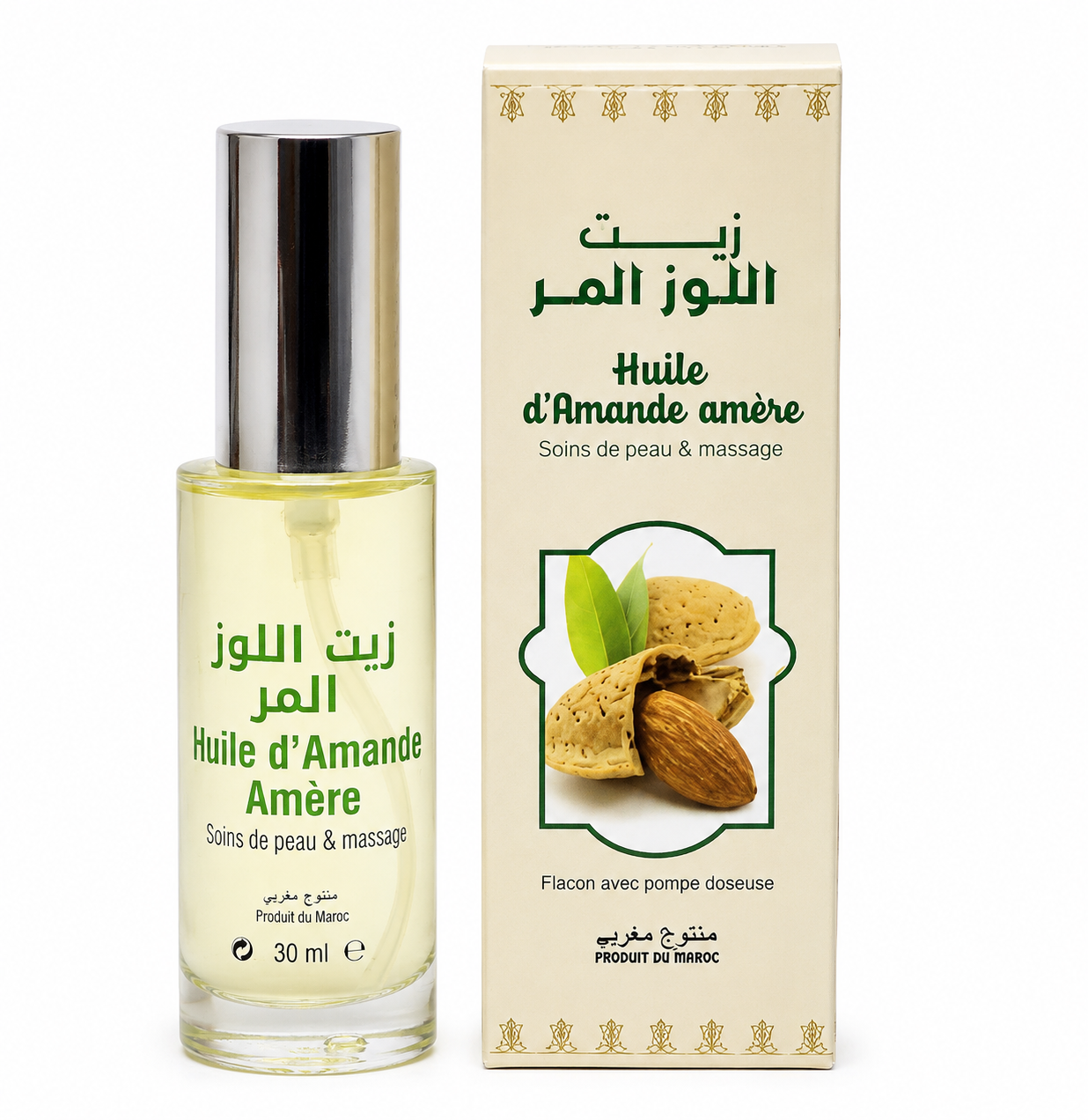 زيت اللوز المر
