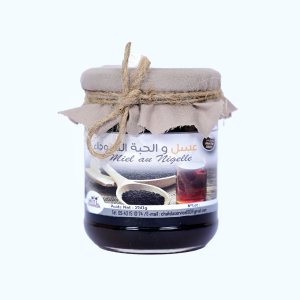 عسل بالحبة السوداء (250 غ)