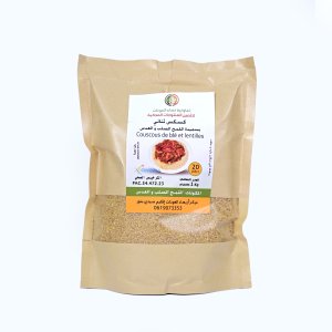 كسكس ثنائي بسميدة القمح الصلب والعدس