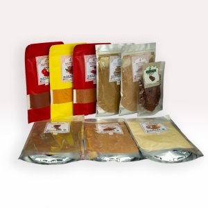 حزمة من تسعة أنواع التوابل بجميع أنواعها