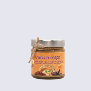 Prestige Amlou with Carob, Jujube base, Sesame flavor, Olive Oil and Honey 250 ml