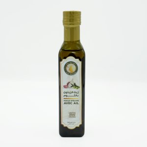 Huile d'olive à l'ail