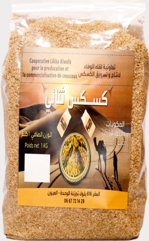 Couscous Tona'i (deux céréales)