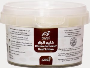 Khlii de bœuf avec Derwa