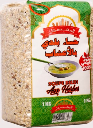 Soupe traditionnelle aux herbes