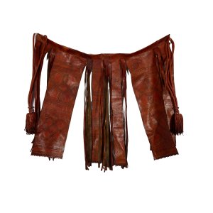 Tapis de couloir en cuir de chèvre