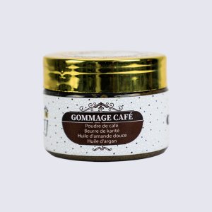 مقشر بالقهوة