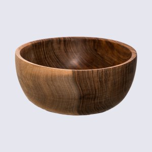  طبق سلطة خشبي