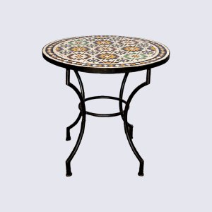 Round Zellige Table