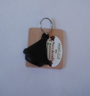 Porte-clés écologique en forme de tajine