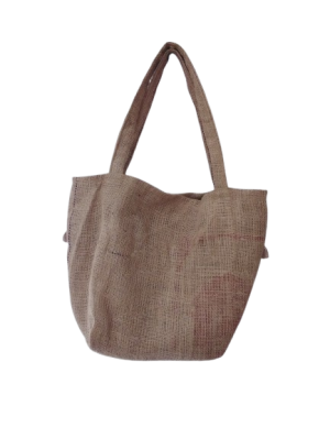 Sac rond en toile de jute
