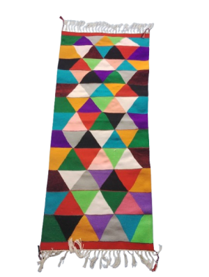 Tapis Multicolore Traditionnel