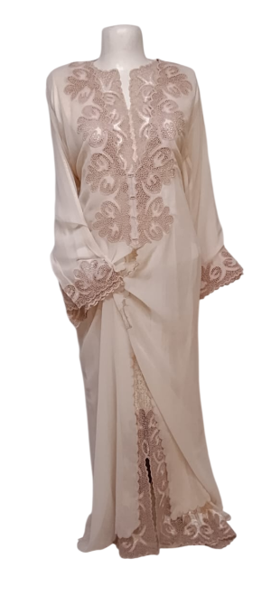 Takchita couleur beige