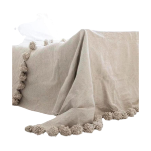 Couvre-lit en coton 1,80 × 2,80 m + 2 coussins 50×50