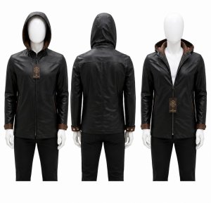 Blouse Femme en Cuir