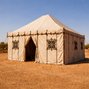 Tentes sahariennes de différentes tailles -