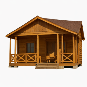 cabanes en bois -
