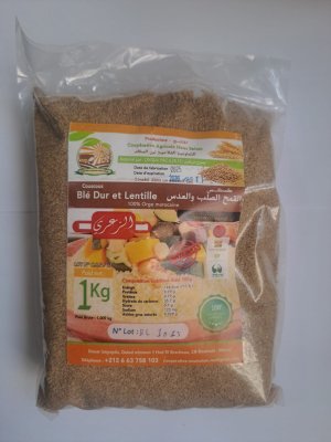 Couscous aux lentilles