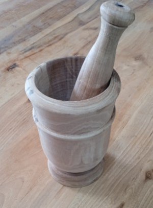 Mortier et pilon