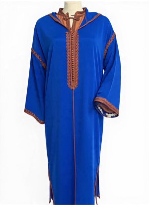 Djellaba makhzenia (coupe traditionnelle)