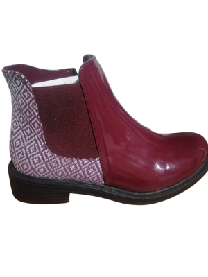 Chaussure cuir et textile