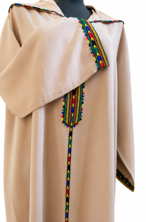 Djellaba (broderie ou crochet)