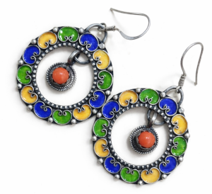 Boucles d’oreilles « Halaqat »