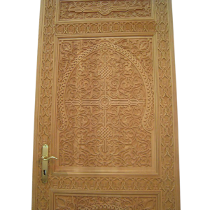 Portes sculptées en bois