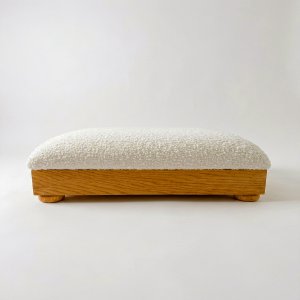 Pouf en bois
