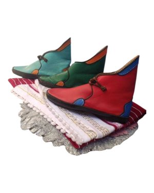 Chaussures en cuir de styles variés