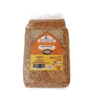 gruau d'orge cuit à la vapeur