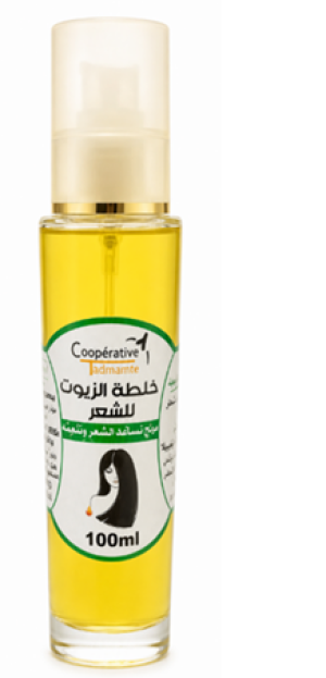 زيت العناية بالشعر