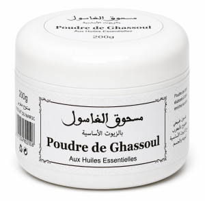 مسحوق الغاسول بالزيوت